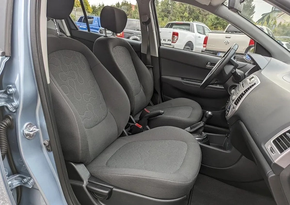 Hyundai i20 cena 16500 przebieg: 218280, rok produkcji 2012 z Stepnica małe 154